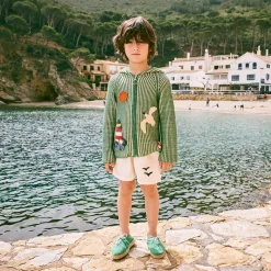 Seaside Plum Island Beach Jacket in Lawn by Misha & Puff