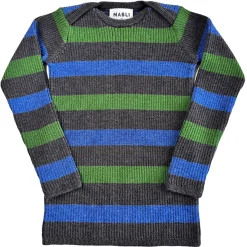 Seilio Skinny Rib in Umber Stripe by Mabli