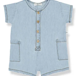 Serena Overall in Denim by 1+ in the Family