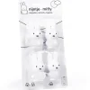 Set of Four Miffy Magnets in Pure White by Atelier Pierre
