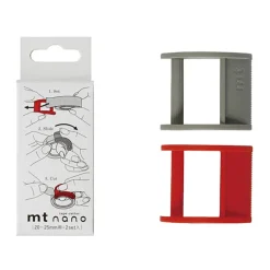 Set Of Two Nano Washi Tape Cutters (20-25mm) by MT Japan