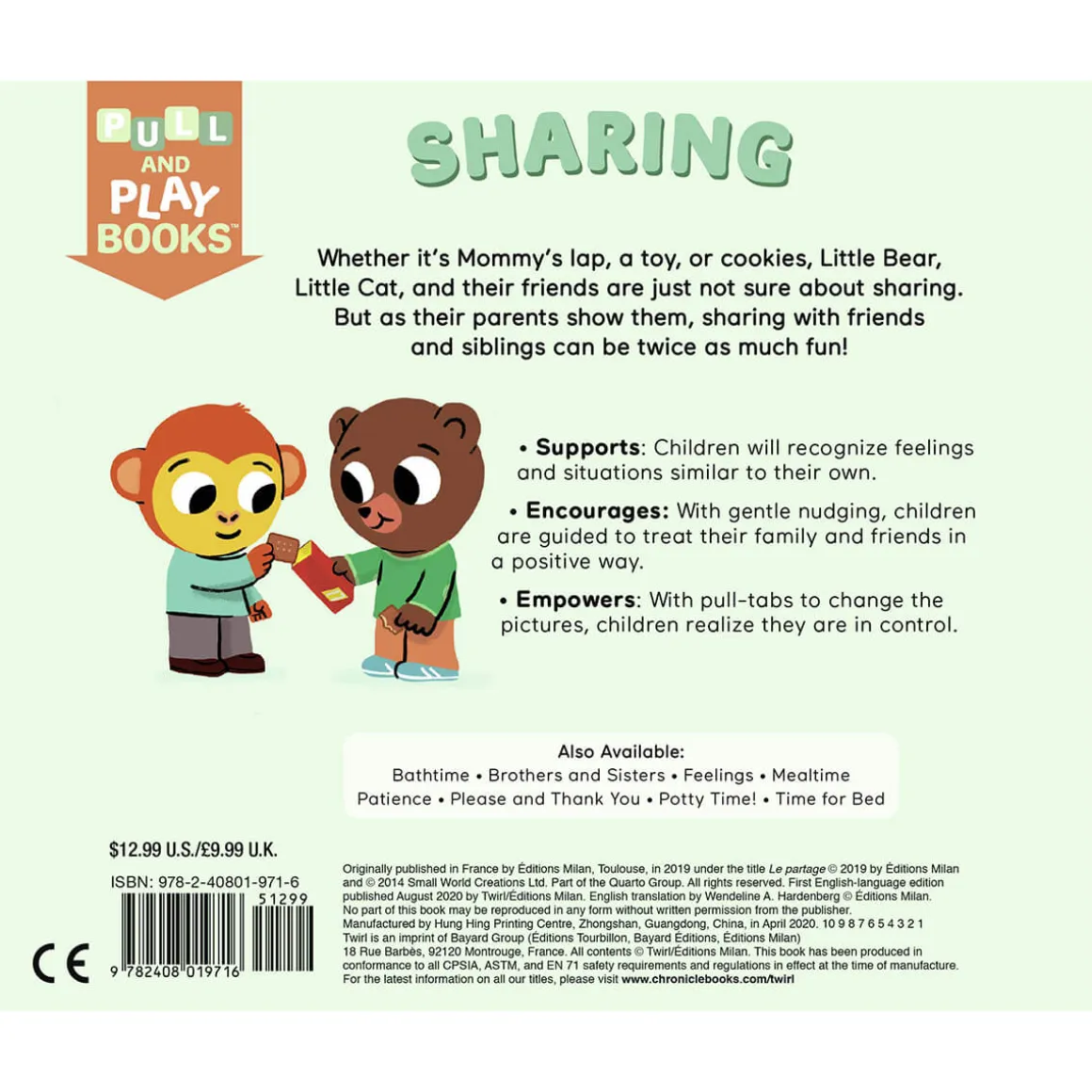 Sharing: Pull and Play Book by Alice Le Hénand and Thierry Bedouet