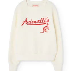 Shark Kids Sweatshirt in White by The Animals Observatory - Last One In Stock - 8 Years