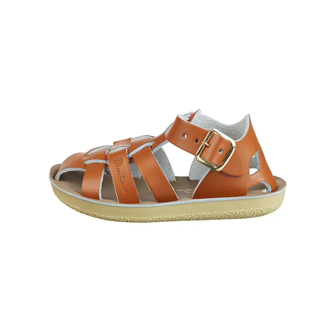 Shark Sandals in Tan by Salt-Water