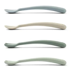 Shea Feeding Set in Dusty Mint Multi Mix by Liewood (4 Pack)
