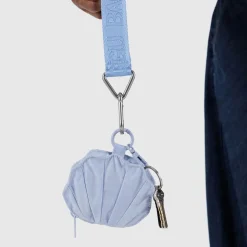 Shell Bag Charm in Lavender Grey by Baggu