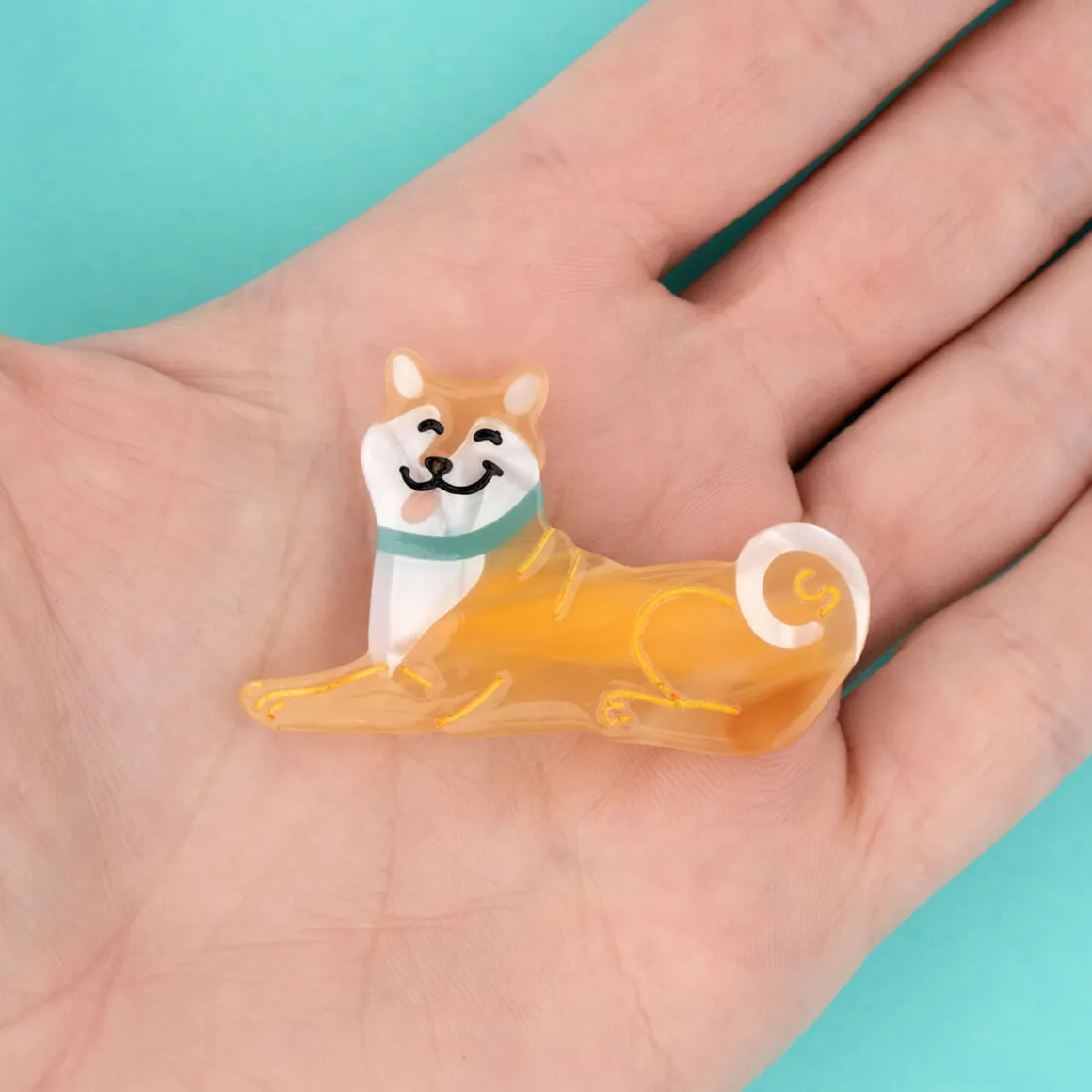 Shiba Hair Clip by Coucou Suzette