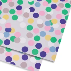 Shiki Blue Dots Gift Wrap by Kelly Hyatt for Lagom Design