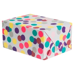 Shiki Multicolour Dots Gift Wrap by Kelly Hyatt for Lagom Design