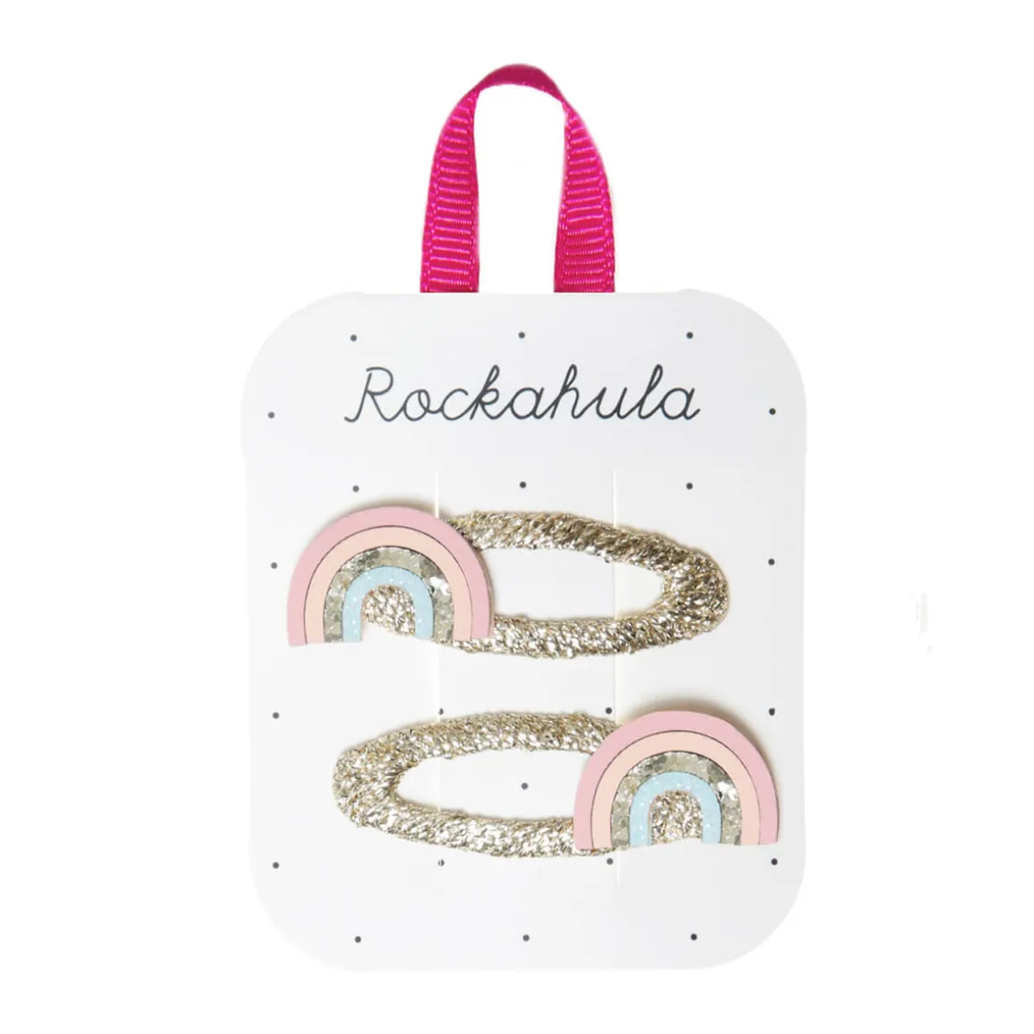 Shimmer Rainbow Hair Clips by Rockahula