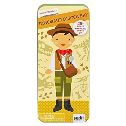 Shine Bright Dinosaur Discovery Magnetic Play Set by Petit Collage