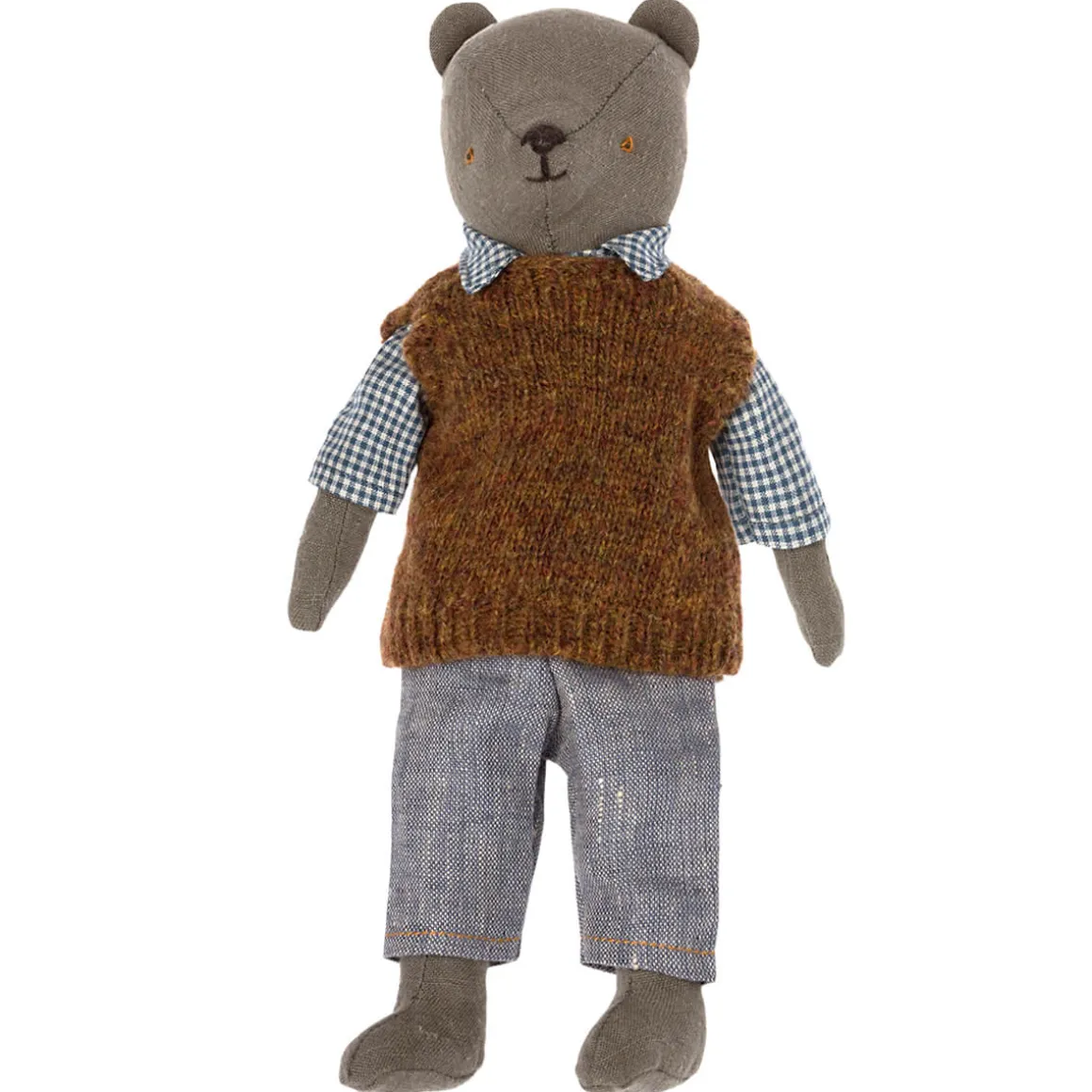 Shirt, Slipover and Pants For Teddy Dad by Maileg