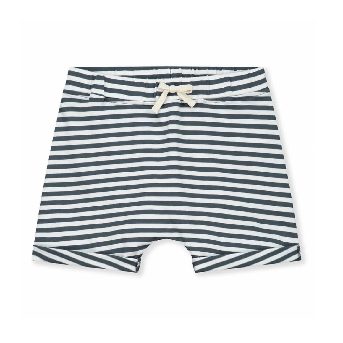 Shorts in Blue Grey / Off White by Gray Label