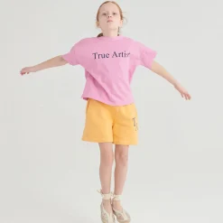 Shorts nº04 in Apricot Cream by True Artist