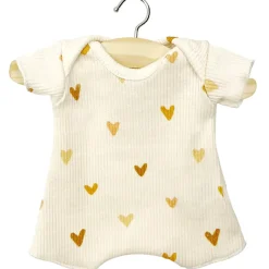Shorty Romper (28cm Doll) in Little Hearts by Minikane