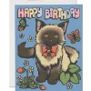 Siamese Birthday Greetings Card by Red Cap Cards