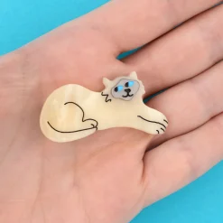 Siamese Cat Hair Clip by Coucou Suzette