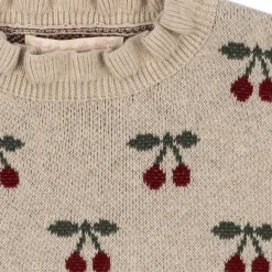 Sika Knit Dress in Cherry by Konges Slojd