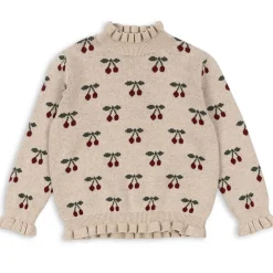 Sika Sweater in Cherry by Konges Slojd