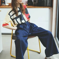 Silas Top in Collage Print Bold by L.F.Markey