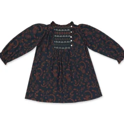 Skye Dress in All Over Embroidery by Lali
