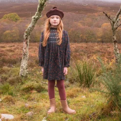 Skye Dress in All Over Embroidery by Lali