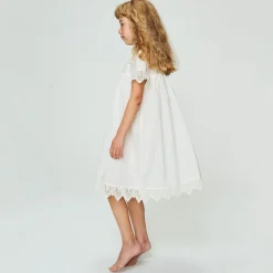 Skylark Dress in Vintage White by Faune