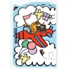 Sky Parade Fold Out Birthday Greetings Card by Alice Bowsher for Wrap