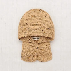 Sledding Hood in Camel Confetti by Misha & Puff