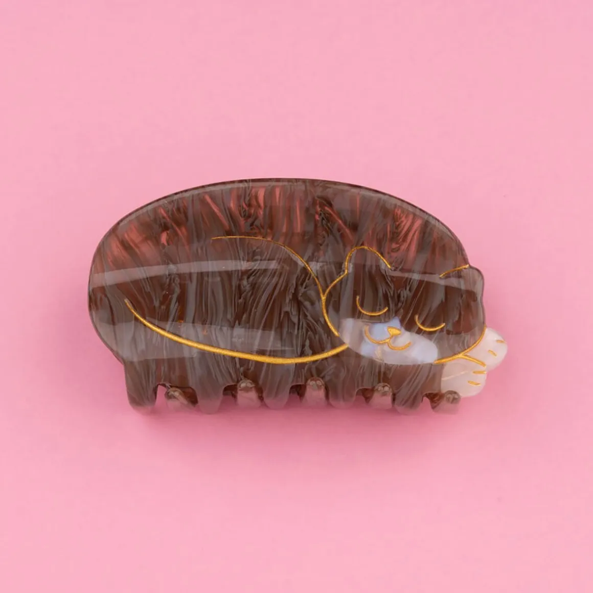Sleepy Cat Hair Claw by Coucou Suzette