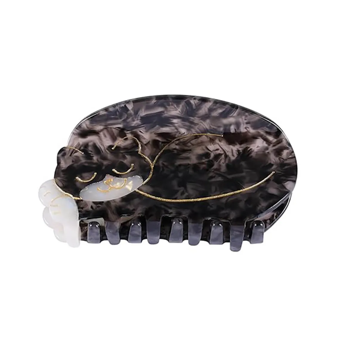 Sleepy Cat Hair Claw by Coucou Suzette