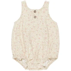 Sleeveless Bubble Romper in Primrose by Quincy Mae
