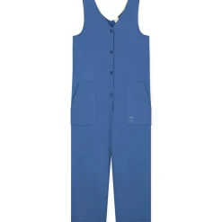 Sleeveless V Neck Suit in Blue Moon by Gray Label
