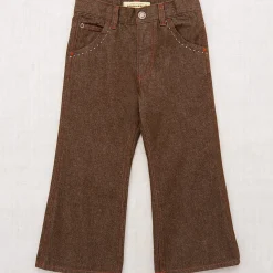 Slim Flared Jeans in Earth by Misha & Puff