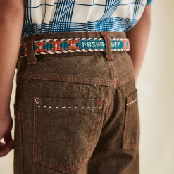 Slim Flared Jeans in Earth by Misha & Puff