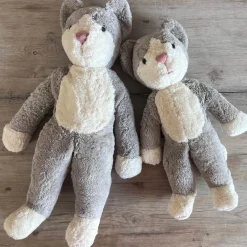 Small Cat Floppy Animal Soft Toy by Senger Naturwelt