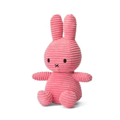 Small Corduroy Miffy in Bubblegum Pink (23cm) by Bon Ton Toys