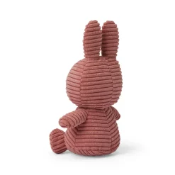 Small Corduroy Miffy in Dusty Rose (23cm) by Bon Ton Toys