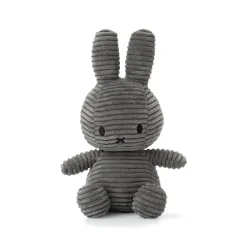 Small Corduroy Miffy in Grey (23cm) by Bon Ton Toys