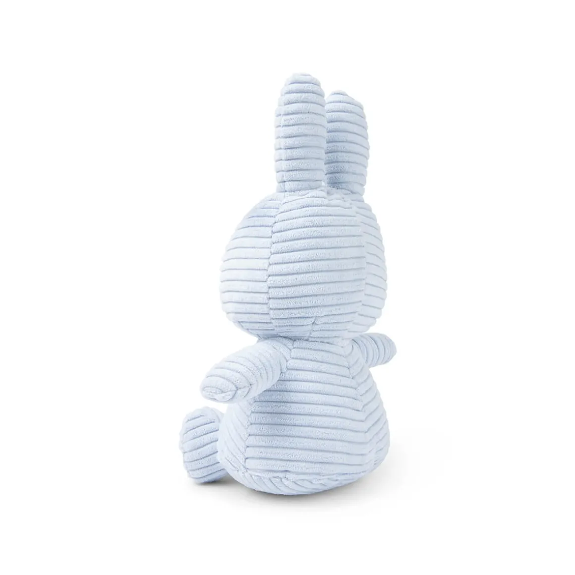 Small Corduroy Miffy in Ice Blue (23cm) by Bon Ton Toys