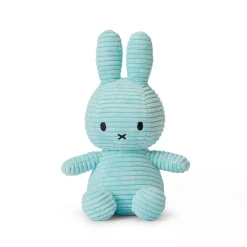 Small Corduroy Miffy in Turquoise (23cm) by Bon Ton Toys