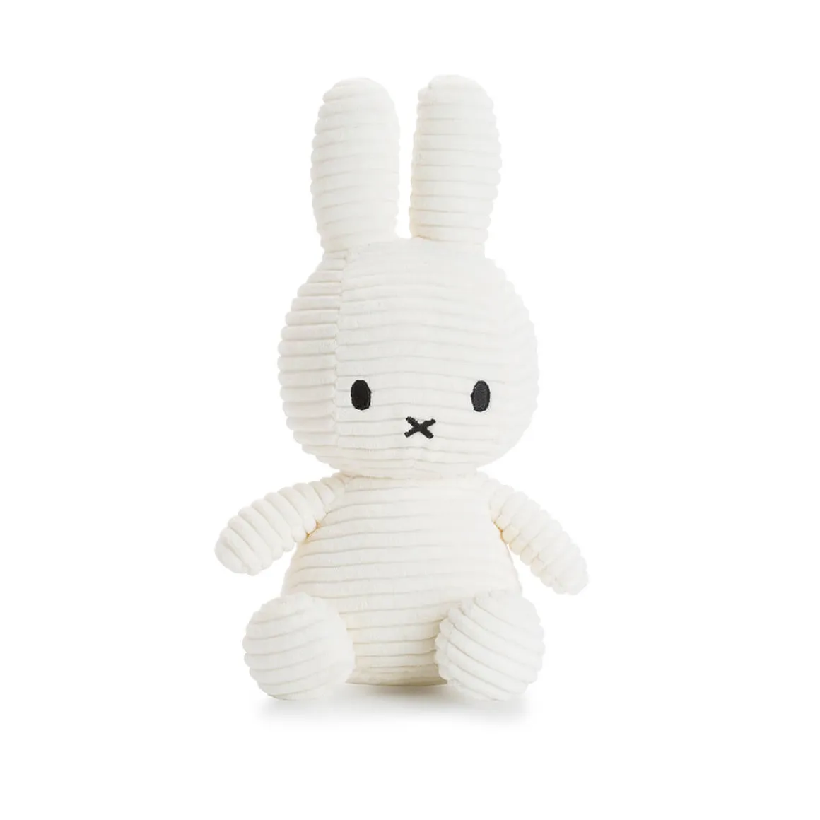 Small Corduroy Miffy in White (23cm) by Bon Ton Toys