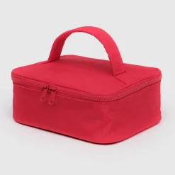 Small Cosmetic Case in Candy Apple by Baggu
