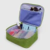 Small Cosmetic Case in Green Juice by Baggu