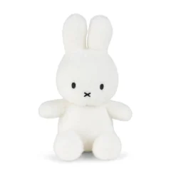 Small Cotton Candy Recycled Miffy in Cream (23cm) by Bon Ton Toys