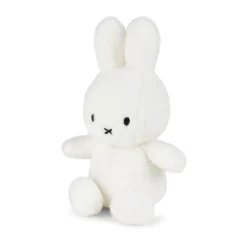 Small Cotton Candy Recycled Miffy in Cream (23cm) by Bon Ton Toys