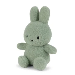 Small Cotton Candy Recycled Miffy in Pistachio (23cm) by Bon Ton Toys