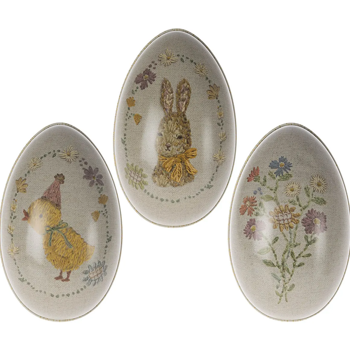Small Metal Easter Egg (Various Designs) by Maileg