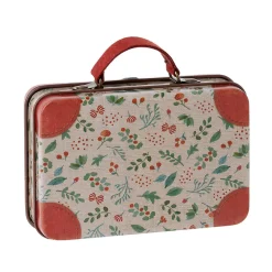 Small Metal Suitcase in Holly by Maileg