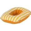 Small Mouse Rubber Boat in Yellow Stripe by Maileg